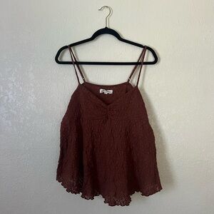 Lucky Brand Babydoll Tank Top